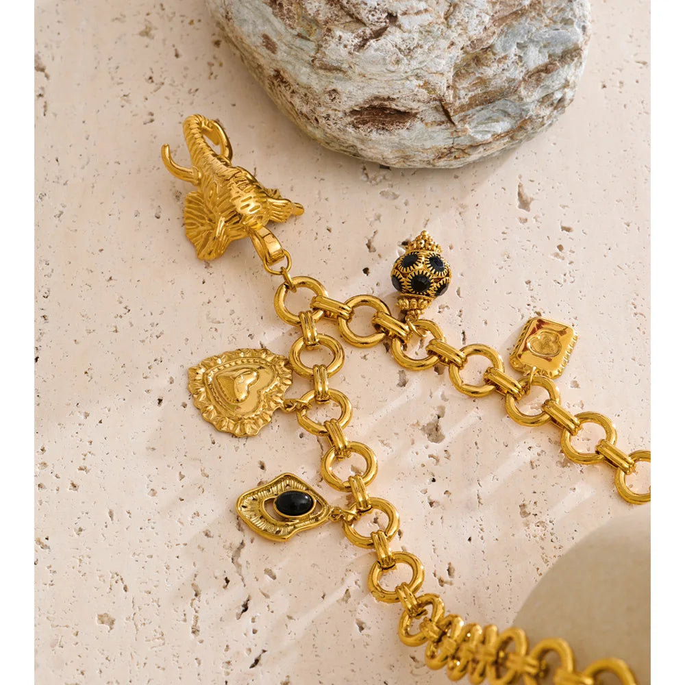 Safari Luxe Charm Necklace
