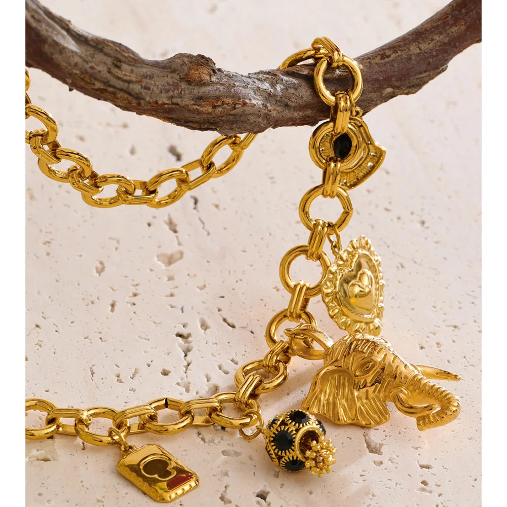 Safari Luxe Charm Necklace