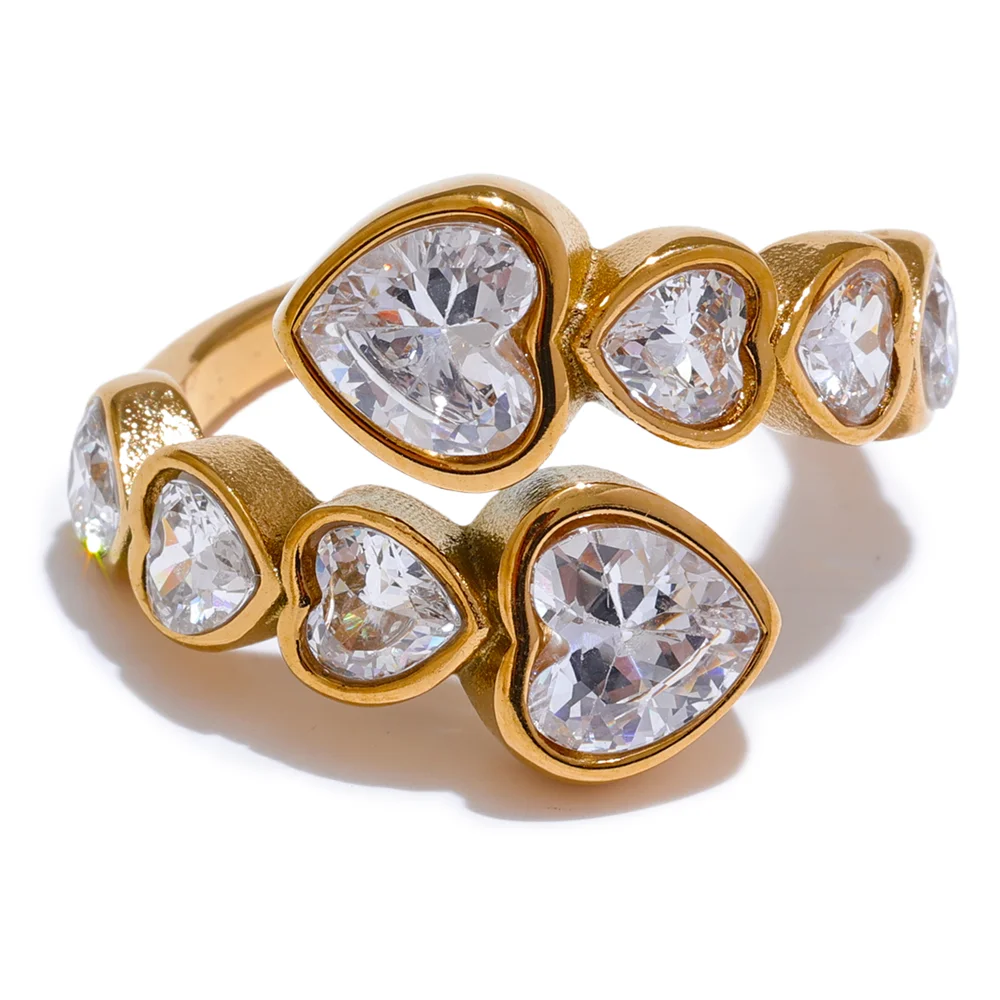 Amara Kaleidoscope Heart Ring