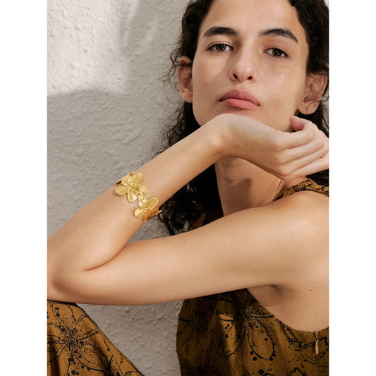 Aurelia Floral Filigree Cuff