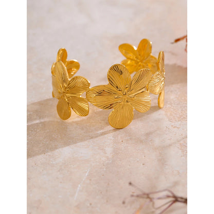 Aurelia Floral Filigree Cuff