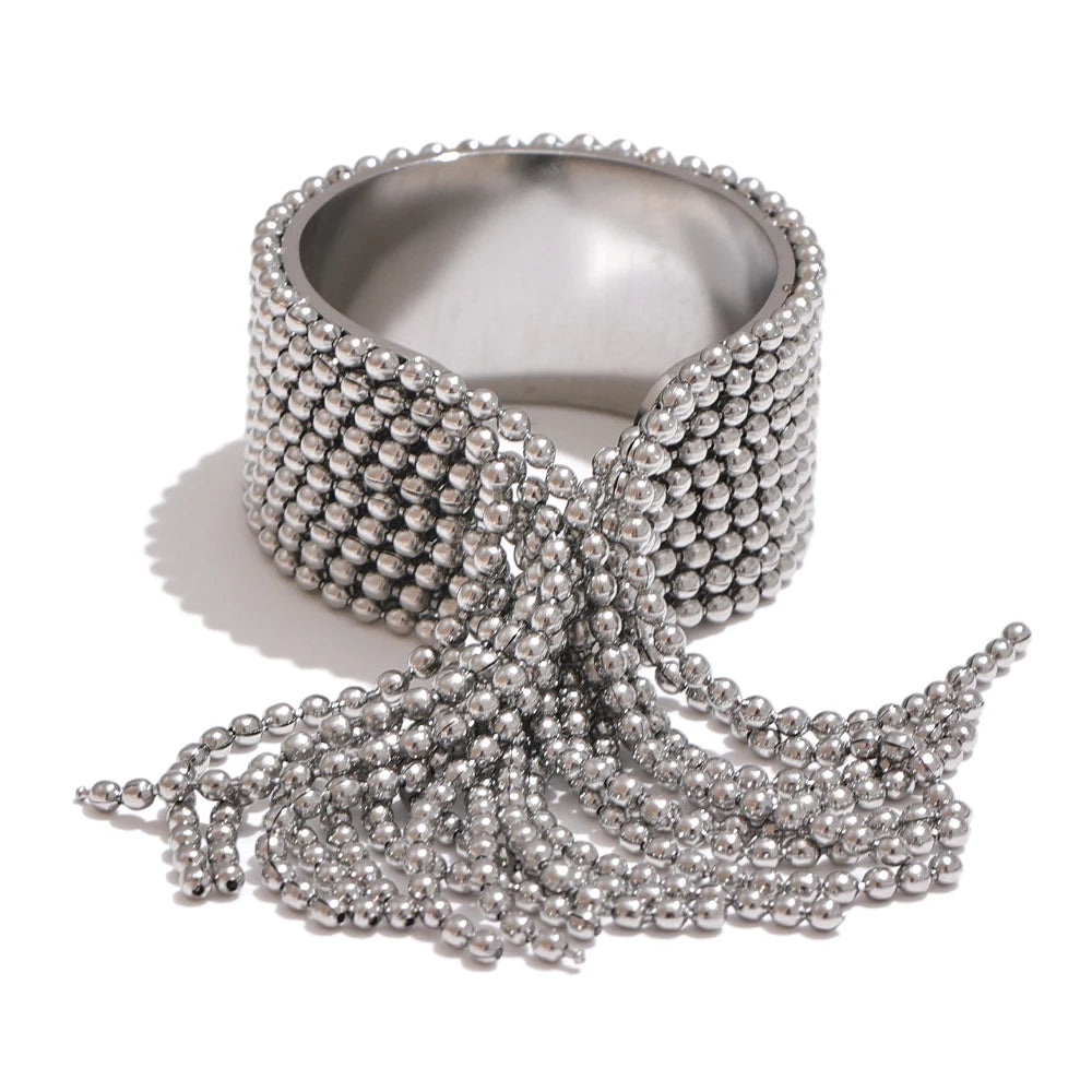Seraphina Gold Tassel Ring