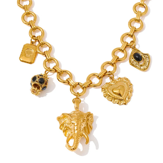 Safari Luxe Charm Necklace