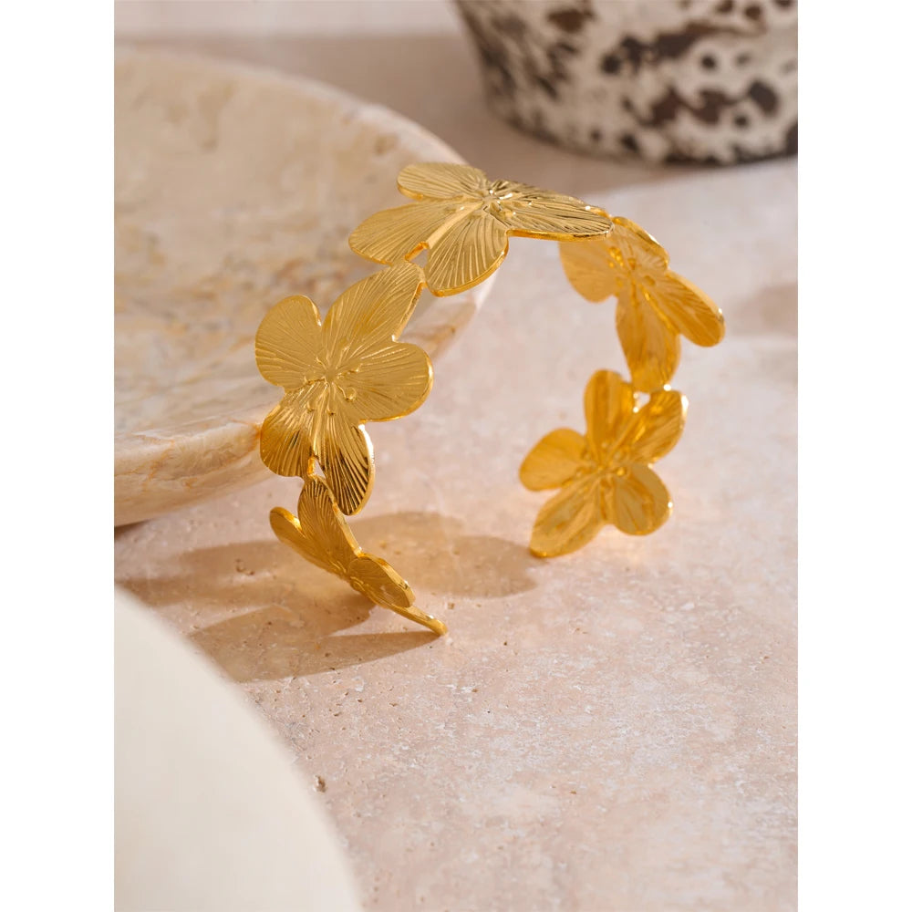 Aurelia Floral Filigree Cuff