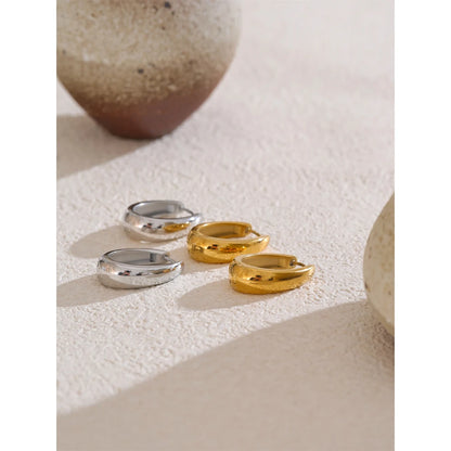 Élodie Sculpted Hoop Earrings