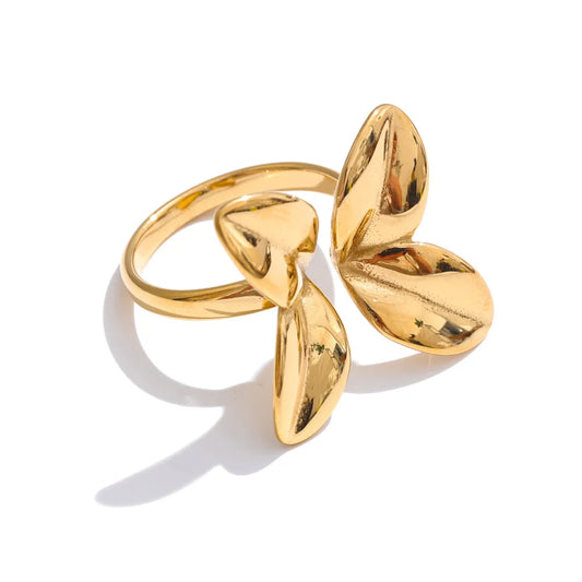 Liora Sculpted Petal Ring
