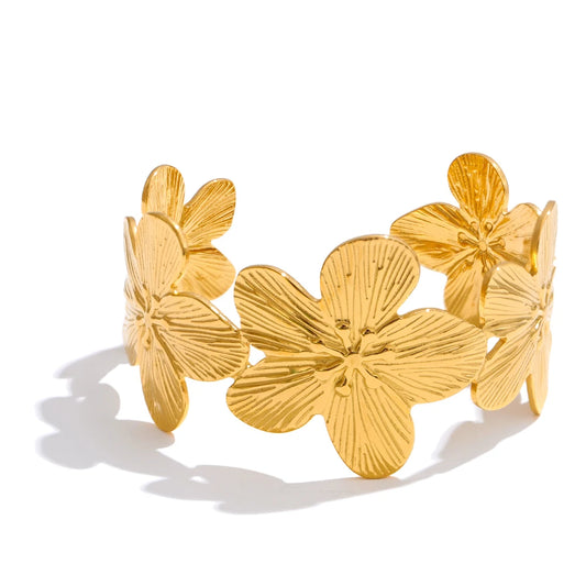 Aurelia Floral Filigree Cuff