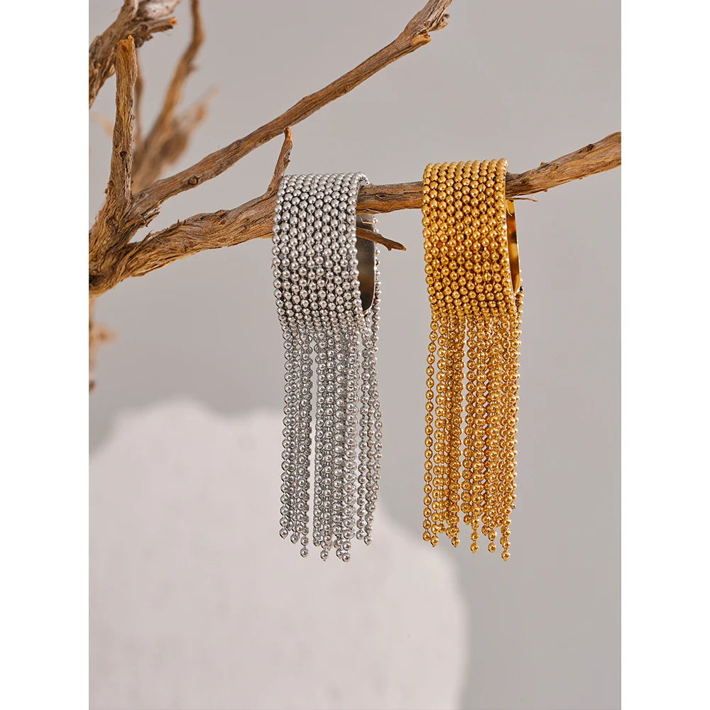 Seraphina Gold Tassel Ring
